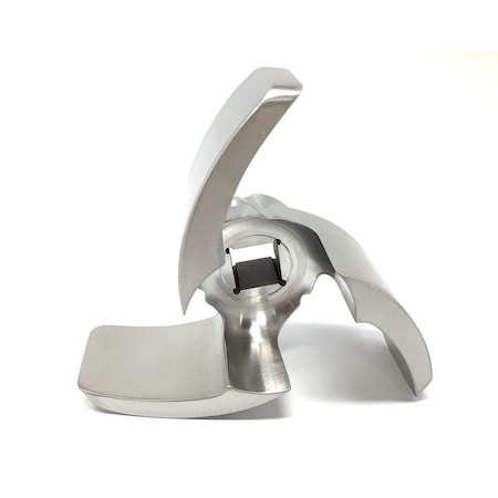 Springer Parts C114 Impeller Pol (S114-02C-316L, 316L-PL). 4.00" ; Replaces Alfa Laval Part# 482336 482336SP